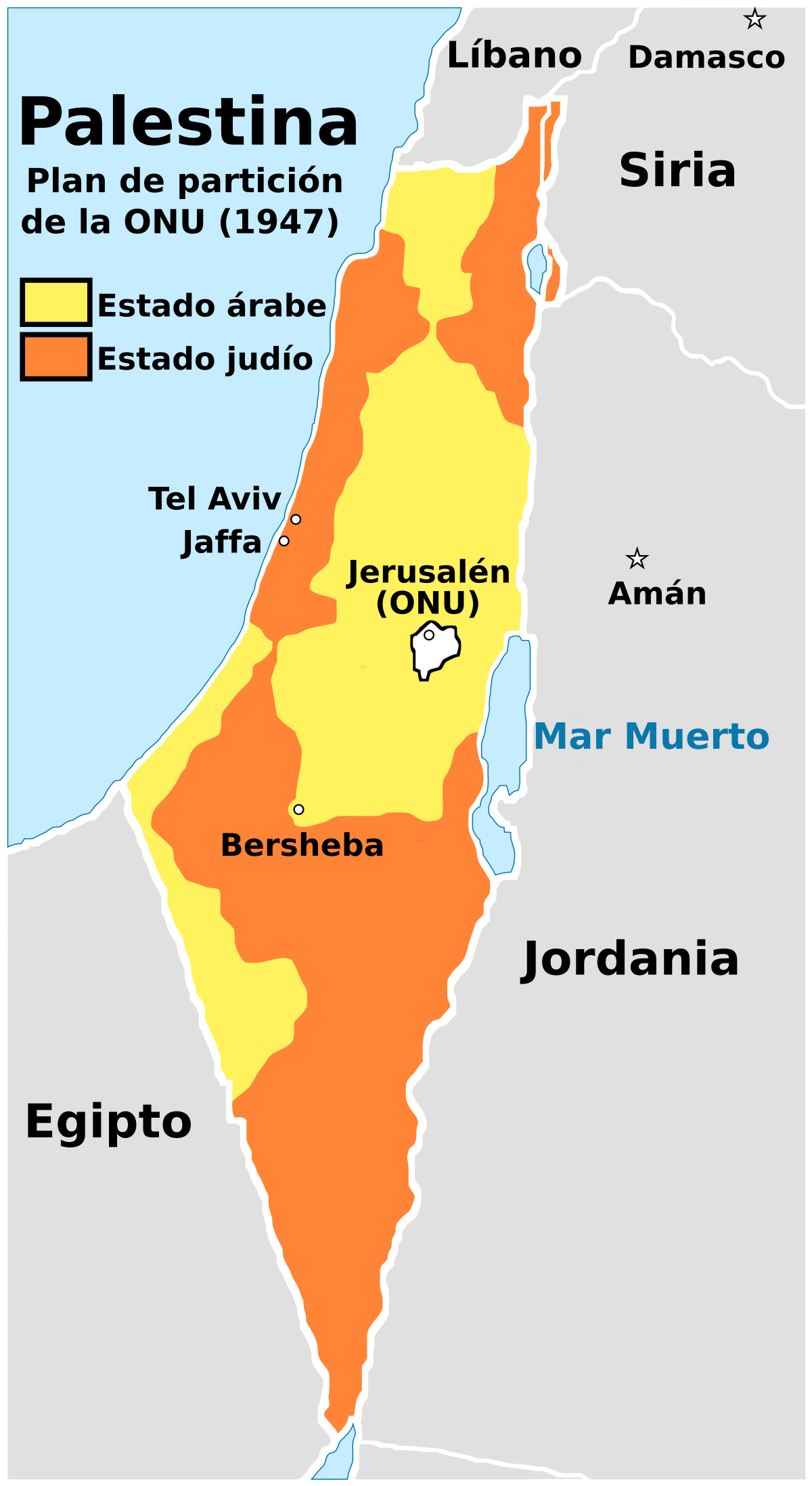 partition plan for Palestine